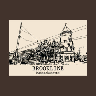Brookline - Massachusetts T-Shirt