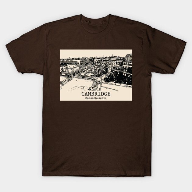 Cambridge - Massachusetts T-Shirt by Lakeric