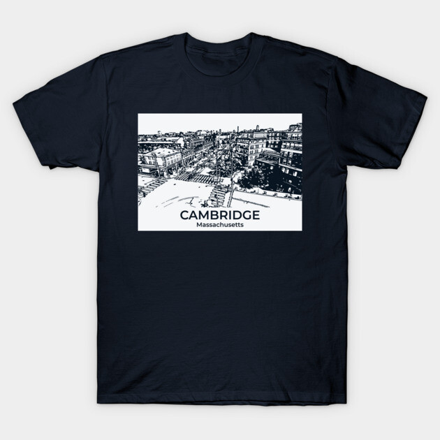 Cambridge - Massachusetts T-Shirt by Lakeric