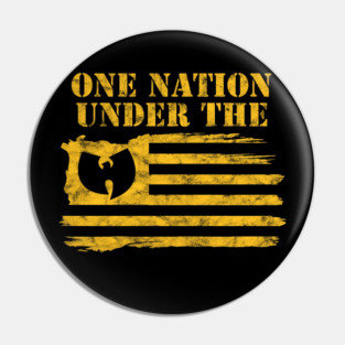 Vintage look Wu Tang Clan Pin