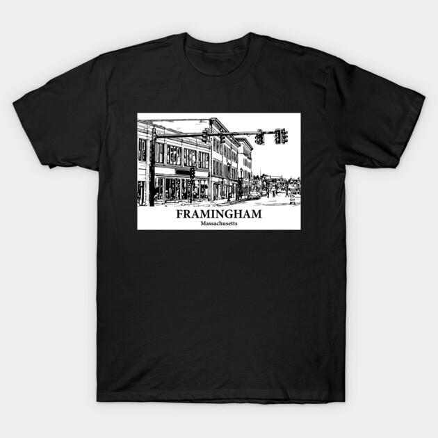 Framingham - Massachusetts T-Shirt by Lakeric