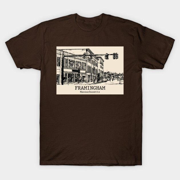 Framingham - Massachusetts T-Shirt by Lakeric