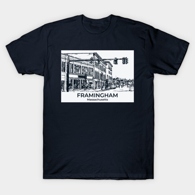 Framingham - Massachusetts T-Shirt by Lakeric