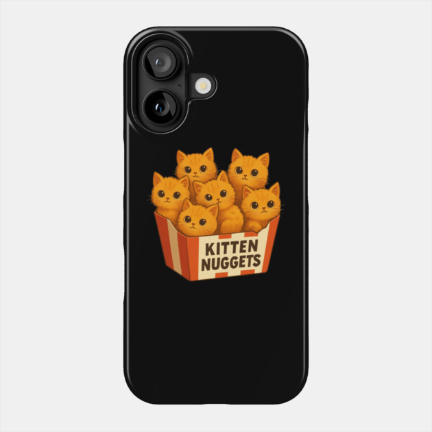 kitten-nuggets Phone Case by Creatifly Graphic Tees