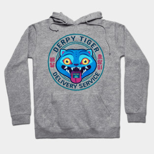 Derpy Tiger Delivery Service Hoodie