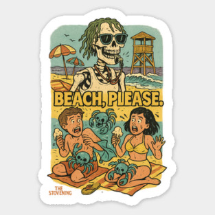 Beach Please Magnet