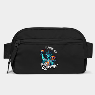 Flamin Hot with Liberty Independence Day Themed Design Bag