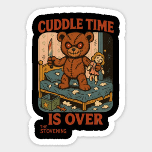 Cuddle Time Sticker