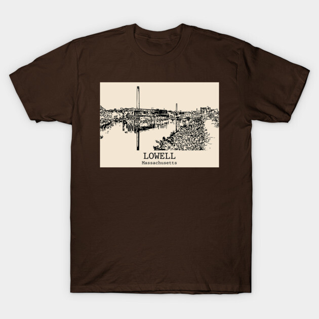Lowell - Massachusetts T-Shirt by Lakeric