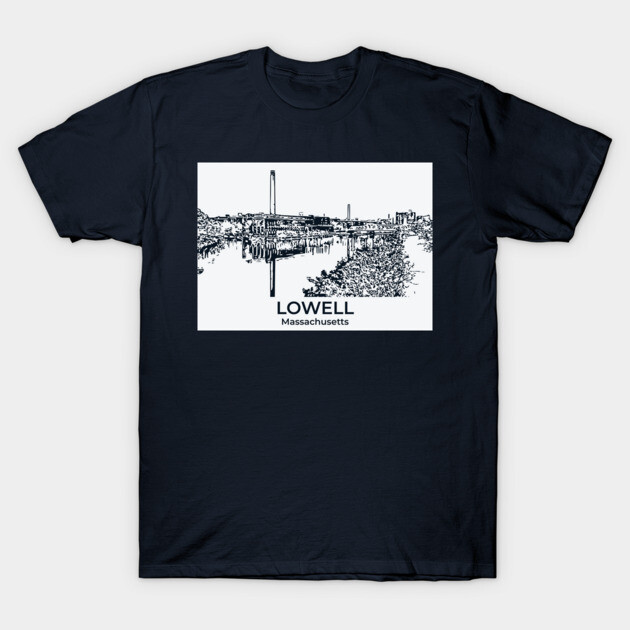 Lowell - Massachusetts T-Shirt by Lakeric