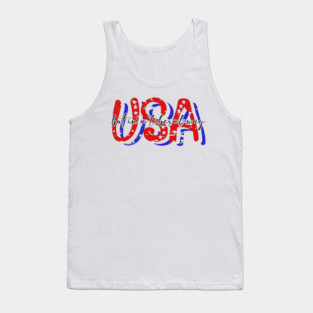 USA But in a Liberal Way Tank Top
