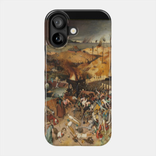 The Triumph Of Death - Pieter Bruegel The Elder. Phone Case