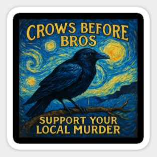 CROWS-BEFORE-BROS Magnet