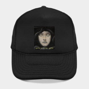 Girls Will Be Girls Medusa Gorgon Feminist Hat