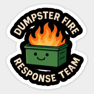 dumpster-fire-response-team Magnet