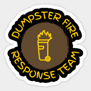 dumpster-fire-response-team Magnet