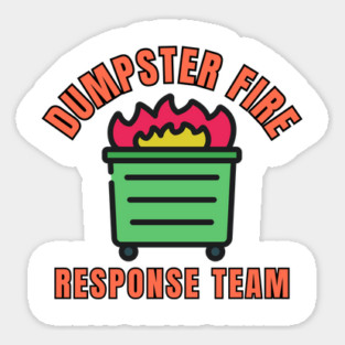 dumpster-fire-response-team Magnet