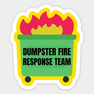 dumpster-fire-response-team Magnet