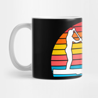 Stand Up Paddle Watersport Design Mug