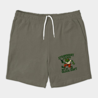 Strawberry-Jams-But-My-Glock-Don’t-Frog Shorts
