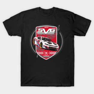 Shane Van Gisbergen Charcoal Car T-Shirt