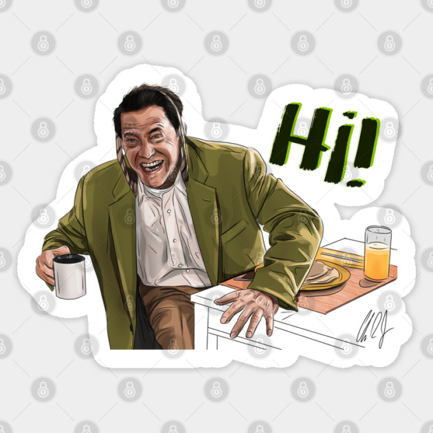 Twin Peaks: Dougie Says Hi! Sticker by 51Deesigns