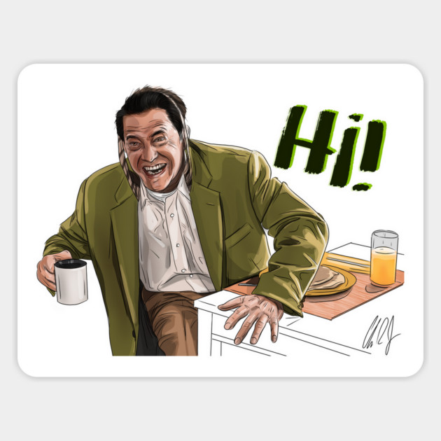 Twin Peaks: Dougie Says Hi! Magnet by 51Deesigns