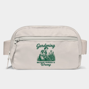 Gardening-Because-Murder-Is-Wrong Bag
