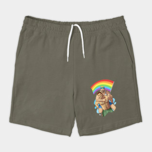 Gay Pride Couple Shorts