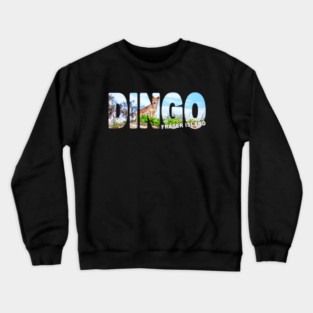 DINGO FRASER ISLAND - (K'gari Island) Queensland Australia Wild Crewneck Sweatshirt