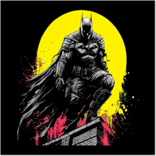 batman gotham city Posters and Art