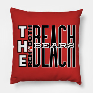 The Rehoboth Beach Bears Pillow