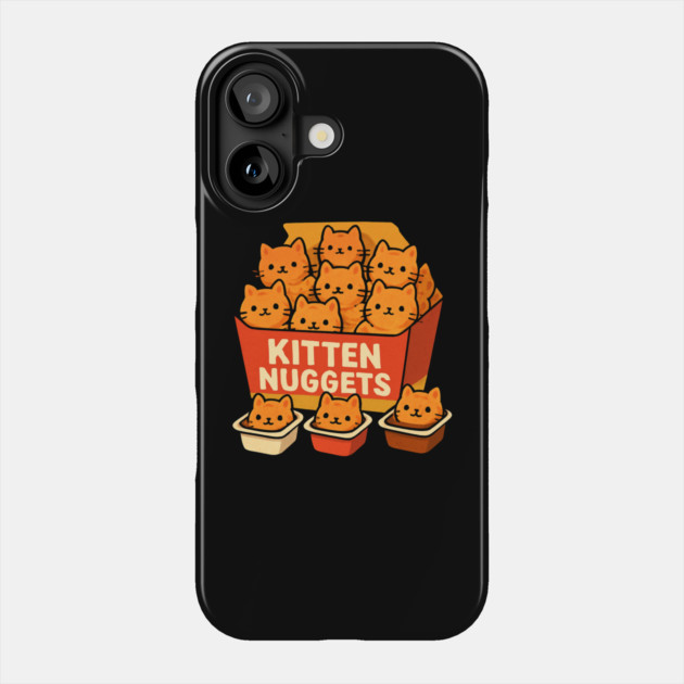 kitten-nuggets Phone Case by Creatifly Graphic Tees