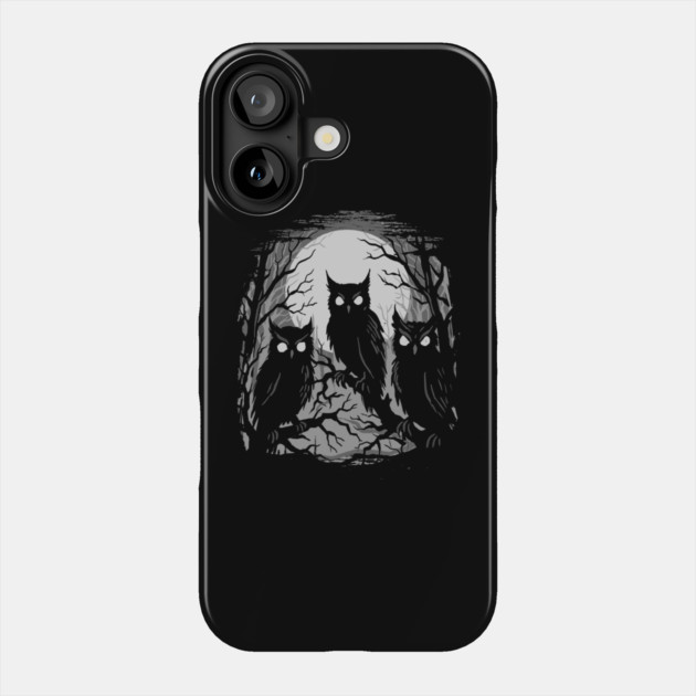Creepy Owls Phone Case by GoshWow®