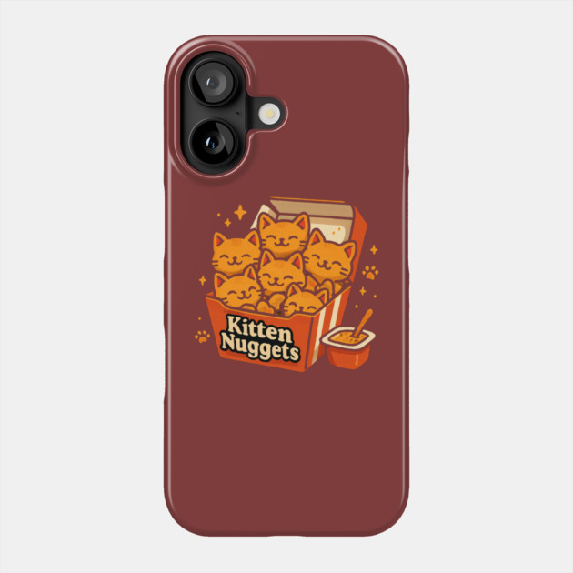 kitten-nuggets Phone Case by Creatifly Graphic Tees