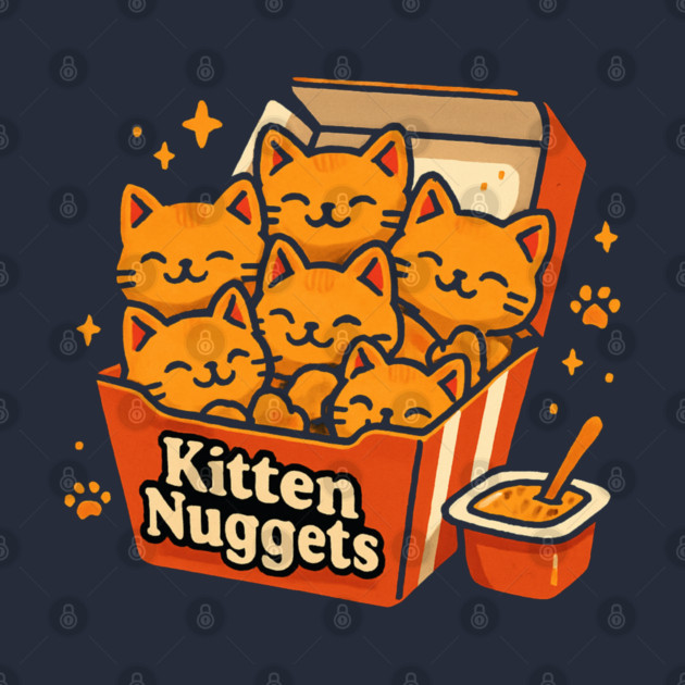 kitten-nuggets by Creatifly Graphic Tees