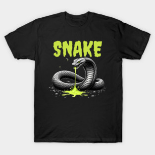 Venomous Snake – Toxic Attitude Graphic Tee T-Shirt