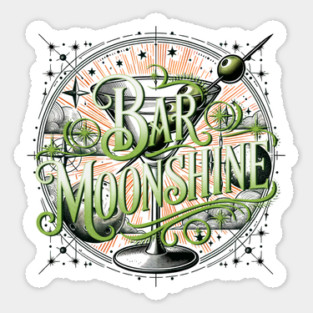 Bar Moonshine Bar Tavern Orlando Florida Epic Magnet