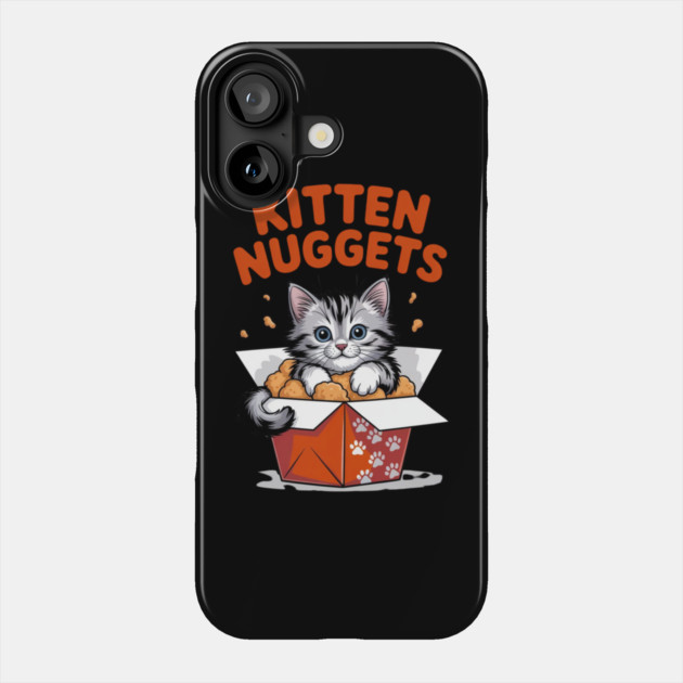 kitten-nuggets Phone Case by Creatifly Graphic Tees