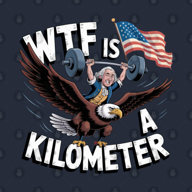 WTF-Is-A-Kilometer by Creatifly Graphic Tees