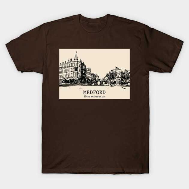 Medford - Massachusetts T-Shirt by Lakeric