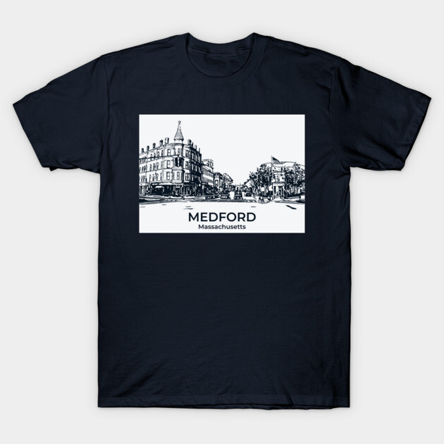 Medford - Massachusetts T-Shirt by Lakeric
