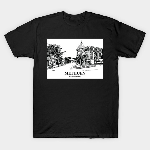 Methuen - Massachusetts T-Shirt by Lakeric