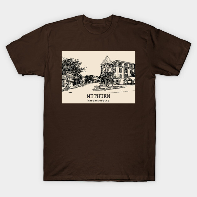 Methuen - Massachusetts T-Shirt by Lakeric