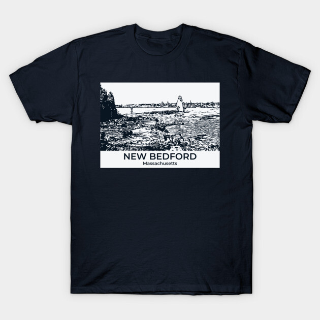 New Bedford - Massachusetts T-Shirt by Lakeric