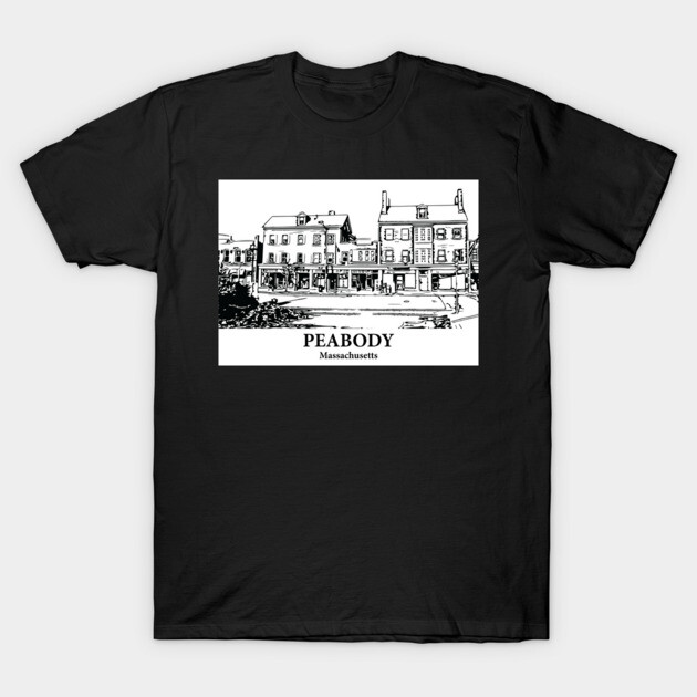 Peabody - Massachusetts T-Shirt by Lakeric