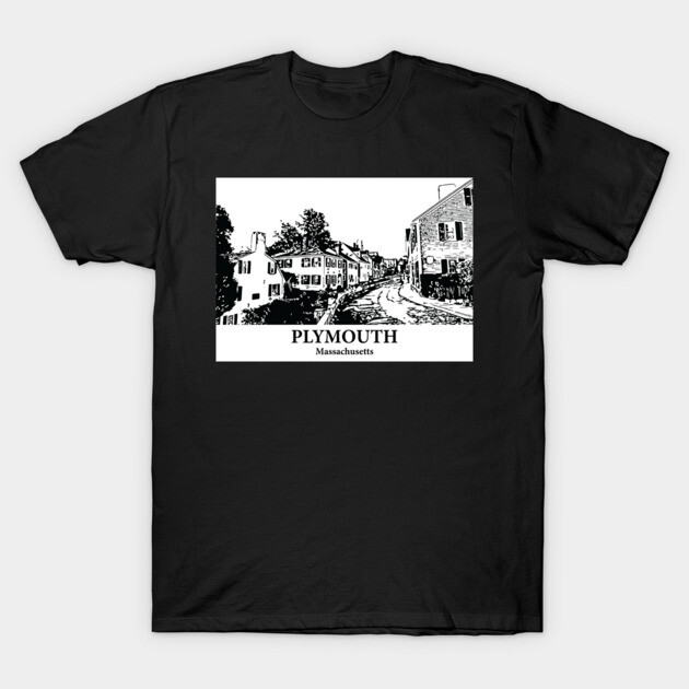 Plymouth - Massachusetts T-Shirt by Lakeric