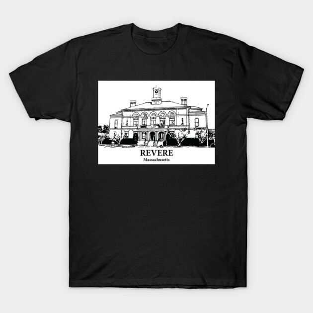 Revere - Massachusetts T-Shirt by Lakeric