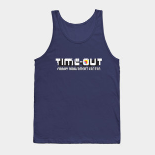 Time-Out Arcade - Retro 80s Gaming Tank Top
