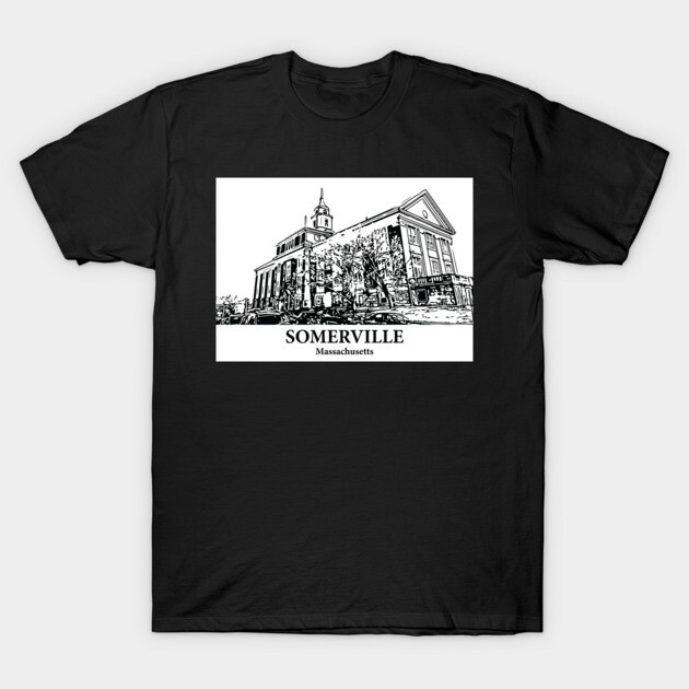 Somerville - Massachusetts T-Shirt by Lakeric